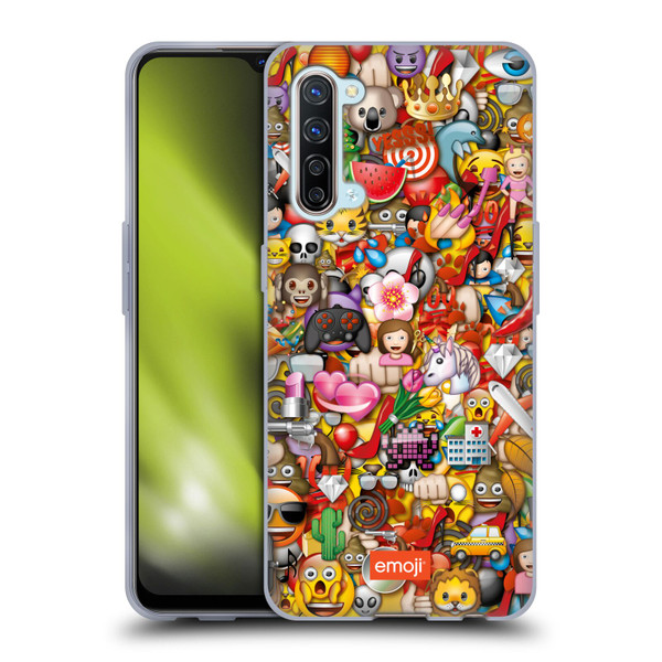 emoji® Trendy Full Pattern Soft Gel Case for OPPO Find X2 Lite 5G
