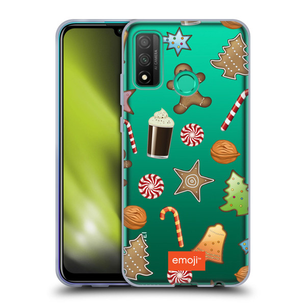 emoji® Winter Wonderland Christmas Cookies Soft Gel Case for Huawei P Smart (2020)