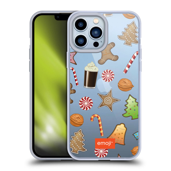 emoji® Winter Wonderland Christmas Cookies Soft Gel Case for Apple iPhone 13 Pro Max