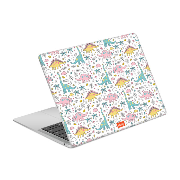 emoji® Art Patterns Dinosaurs Vinyl Sticker Skin Decal Cover for Apple MacBook Air 13.3" A1932/A2179