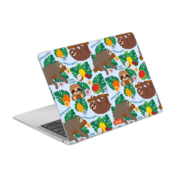 emoji® Art Patterns Tropical Sloth Vinyl Sticker Skin Decal Cover for Apple MacBook Air 13.3" A1932/A2179