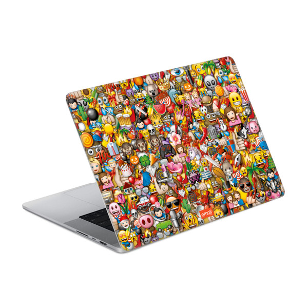 emoji® Art Patterns Icons Vinyl Sticker Skin Decal Cover for Apple MacBook Pro 14" A2442