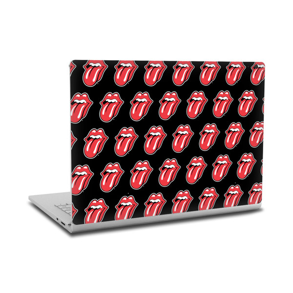 The Rolling Stones Art Licks Tongue Logo Vinyl Sticker Skin Decal Cover for Microsoft Surface Book 2