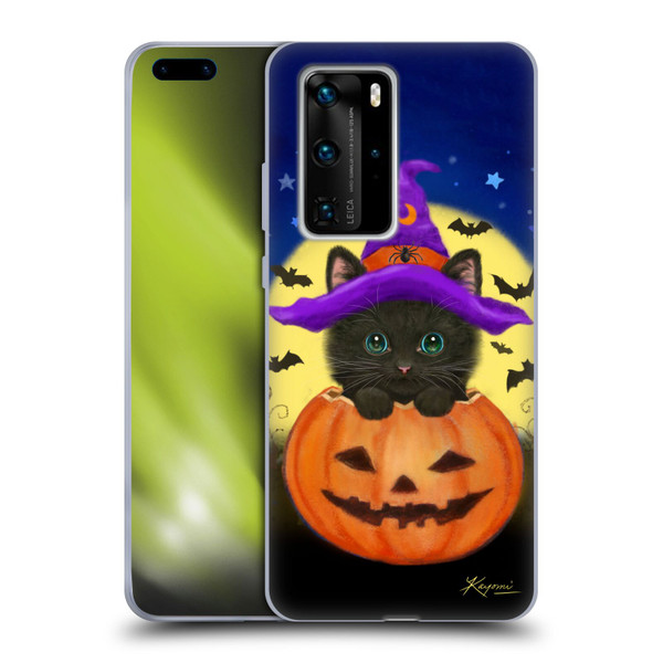 Kayomi Harai Animals And Fantasy Halloween With Cat Soft Gel Case for Huawei P40 Pro / P40 Pro Plus 5G