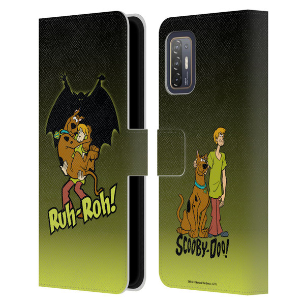 Scooby-Doo Mystery Inc. Ruh-Roh Leather Book Wallet Case Cover For HTC Desire 21 Pro 5G