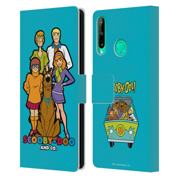 Scooby-Doo Mystery Inc. Scooby-Doo And Co. Leather Book Wallet Case Cover For Huawei P40 lite E