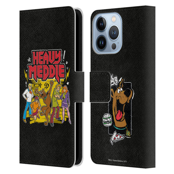 Scooby-Doo Mystery Inc. Heavy Meddle Leather Book Wallet Case Cover For Apple iPhone 13 Pro