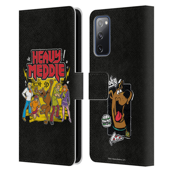 Scooby-Doo Mystery Inc. Heavy Meddle Leather Book Wallet Case Cover For Samsung Galaxy S20 FE / 5G