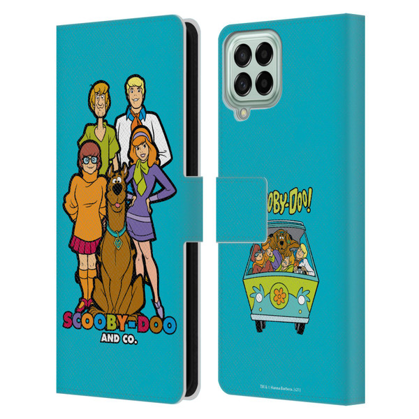 Scooby-Doo Mystery Inc. Scooby-Doo And Co. Leather Book Wallet Case Cover For Samsung Galaxy M53 (2022)
