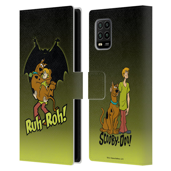 Scooby-Doo Mystery Inc. Ruh-Roh Leather Book Wallet Case Cover For Xiaomi Mi 10 Lite 5G