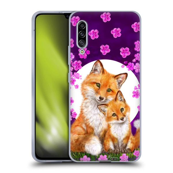 Kayomi Harai Animals And Fantasy Mother & Baby Fox Soft Gel Case for Samsung Galaxy A90 5G (2019)