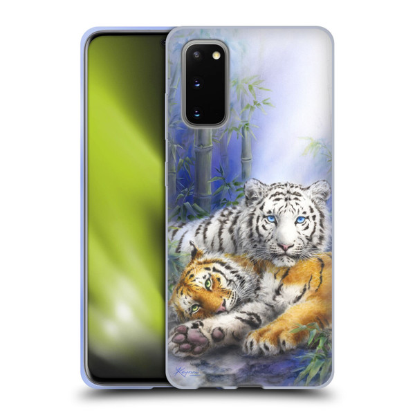 Kayomi Harai Animals And Fantasy Asian Tiger Couple Soft Gel Case for Samsung Galaxy S20 / S20 5G