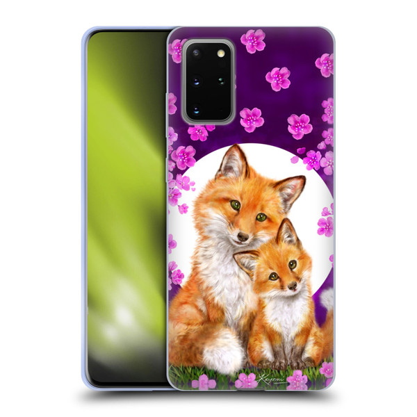 Kayomi Harai Animals And Fantasy Mother & Baby Fox Soft Gel Case for Samsung Galaxy S20+ / S20+ 5G