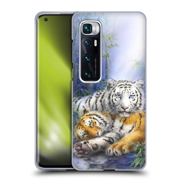 Kayomi Harai Animals And Fantasy Asian Tiger Couple Soft Gel Case for Xiaomi Mi 10 Ultra 5G