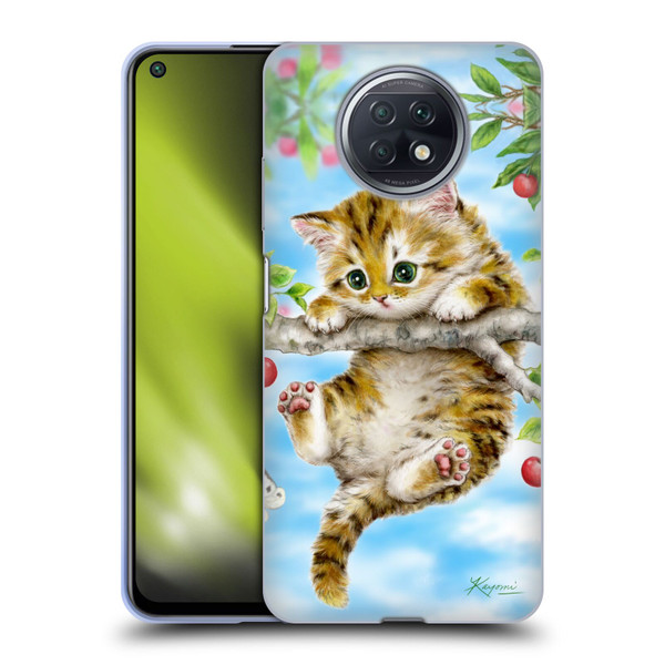 Kayomi Harai Animals And Fantasy Cherry Tree Kitten Soft Gel Case for Xiaomi Redmi Note 9T 5G