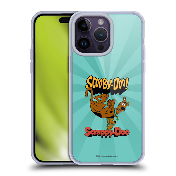 Scooby-Doo 50th Anniversary Scooby And Scrappy Soft Gel Case for Apple iPhone 14 Pro Max