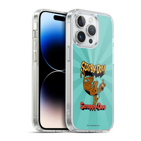 Scooby-Doo 50th Anniversary Scooby And Scrappy Soft Gel Case for Apple iPhone 14 Pro & MagSafe
