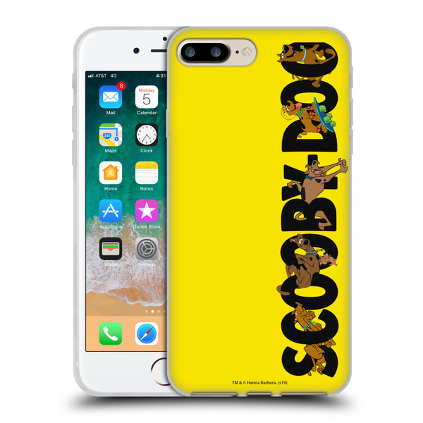 Scooby-Doo 50th Anniversary Playful Scooby Soft Gel Case for Apple iPhone 7 Plus / iPhone 8 Plus & MagSafe