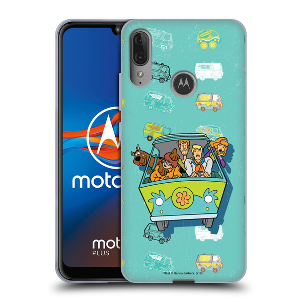 Scooby-Doo 50th Anniversary Mystery Inc. Soft Gel Case for Motorola Moto E6 Plus