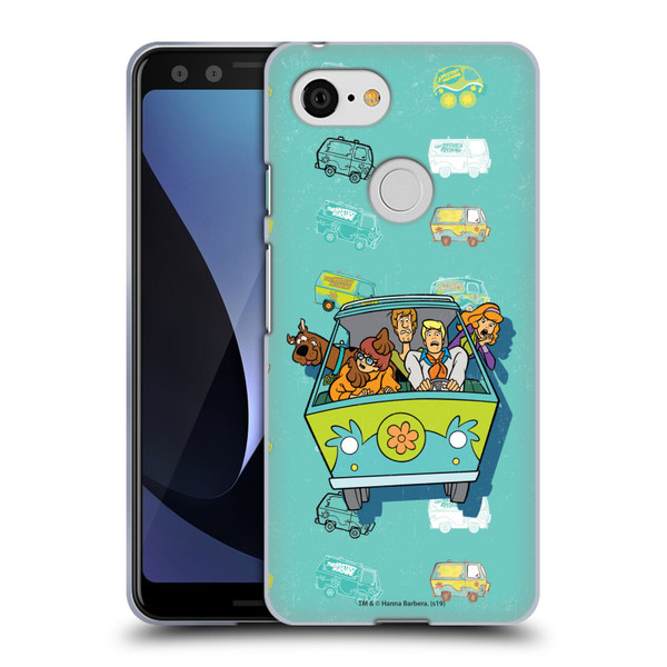 Scooby-Doo 50th Anniversary Mystery Inc. Soft Gel Case for Google Pixel 3