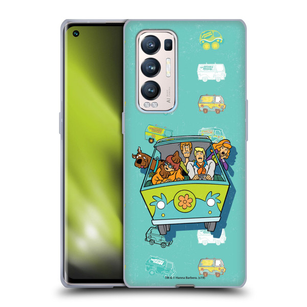 Scooby-Doo 50th Anniversary Mystery Inc. Soft Gel Case for OPPO Find X3 Neo / Reno5 Pro+ 5G