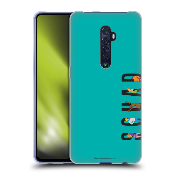 Scooby-Doo 50th Anniversary Mystery Inc. Squad Soft Gel Case for OPPO Reno 2
