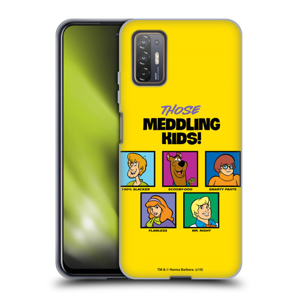 Scooby-Doo Mystery Inc. Meddling Kids Soft Gel Case for HTC Desire 21 Pro 5G
