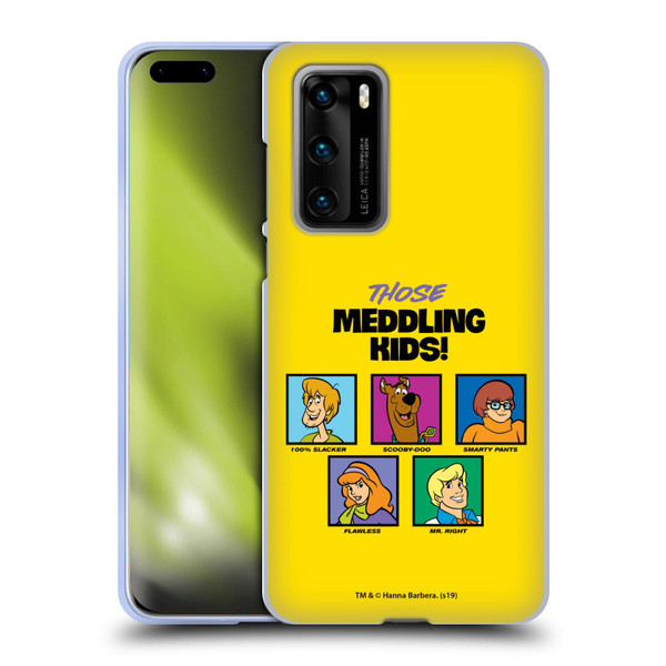 Scooby-Doo Mystery Inc. Meddling Kids Soft Gel Case for Huawei P40 5G