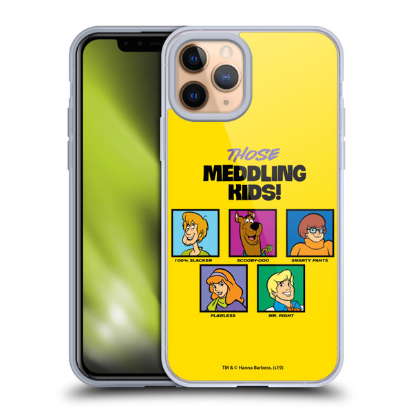 Scooby-Doo Mystery Inc. Meddling Kids Soft Gel Case for Apple iPhone 11 Pro & MagSafe