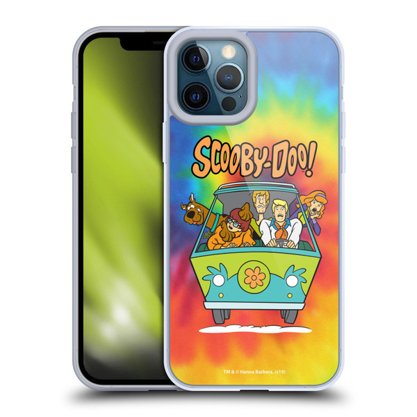 Scooby-Doo Mystery Inc. Tie Dye Soft Gel Case for Apple iPhone 12 Pro Max & MagSafe
