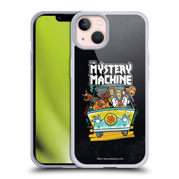 Scooby-Doo Mystery Inc. Grunge Mystery Machine Soft Gel Case for Apple iPhone 13