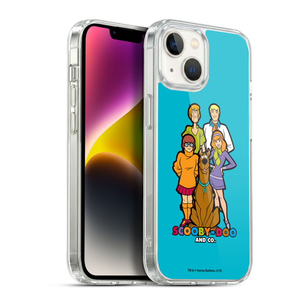 Scooby-Doo Mystery Inc. Scooby-Doo And Co. Soft Gel Case for Apple iPhone 14