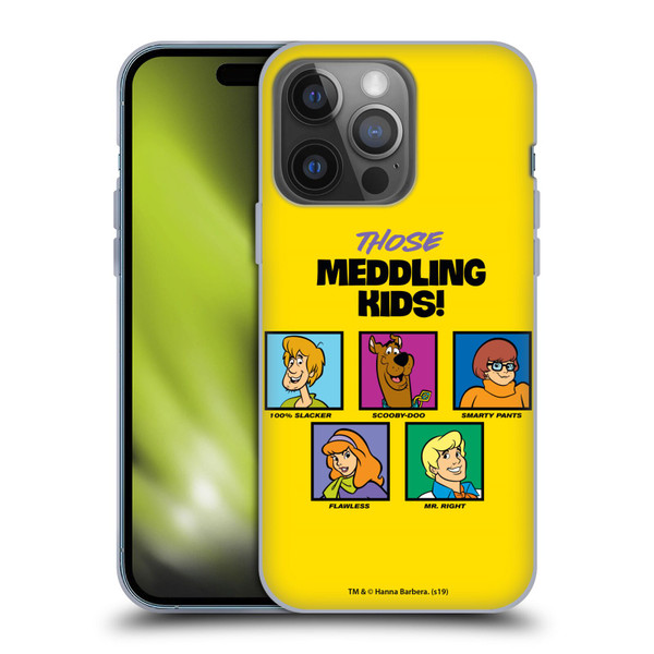 Scooby-Doo Mystery Inc. Meddling Kids Soft Gel Case for Apple iPhone 14 Pro