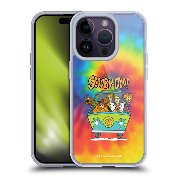 Scooby-Doo Mystery Inc. Tie Dye Soft Gel Case for Apple iPhone 14 Pro & MagSafe
