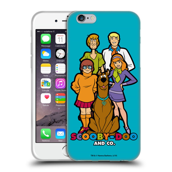 Scooby-Doo Mystery Inc. Scooby-Doo And Co. Soft Gel Case for Apple iPhone 6 / iPhone 6s