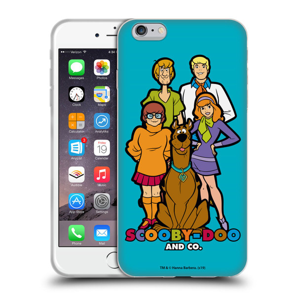 Scooby-Doo Mystery Inc. Scooby-Doo And Co. Soft Gel Case for Apple iPhone 6 Plus / iPhone 6s Plus