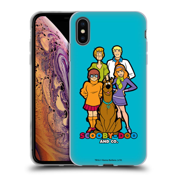 Scooby-Doo Mystery Inc. Scooby-Doo And Co. Soft Gel Case for Apple iPhone XS Max