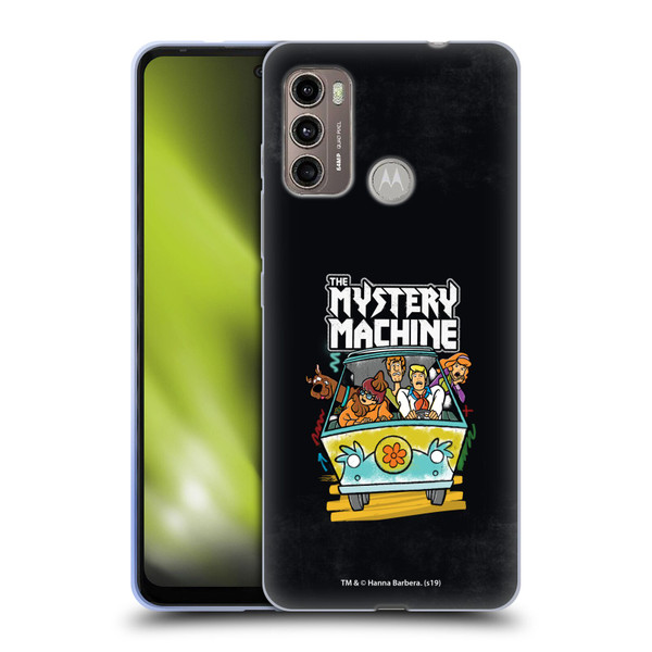Scooby-Doo Mystery Inc. Grunge Mystery Machine Soft Gel Case for Motorola Moto G60 / Moto G40 Fusion