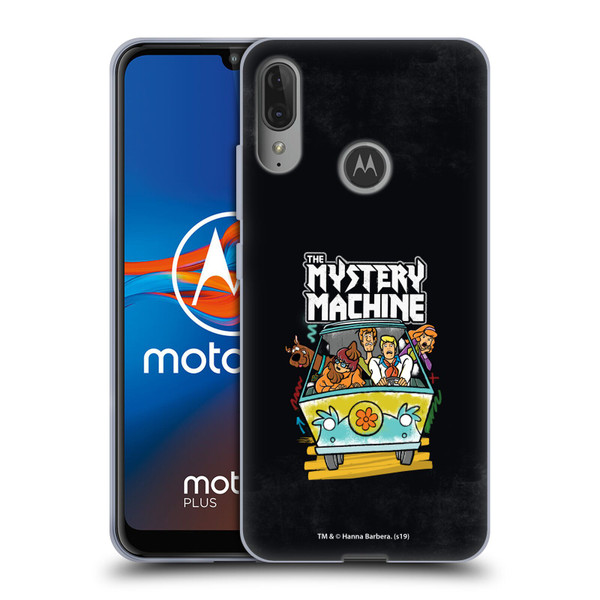 Scooby-Doo Mystery Inc. Grunge Mystery Machine Soft Gel Case for Motorola Moto E6 Plus