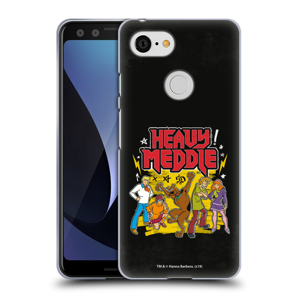 Scooby-Doo Mystery Inc. Heavy Meddle Soft Gel Case for Google Pixel 3