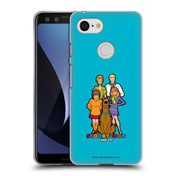 Scooby-Doo Mystery Inc. Scooby-Doo And Co. Soft Gel Case for Google Pixel 3