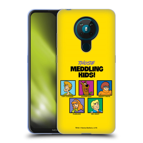 Scooby-Doo Mystery Inc. Meddling Kids Soft Gel Case for Nokia 5.3