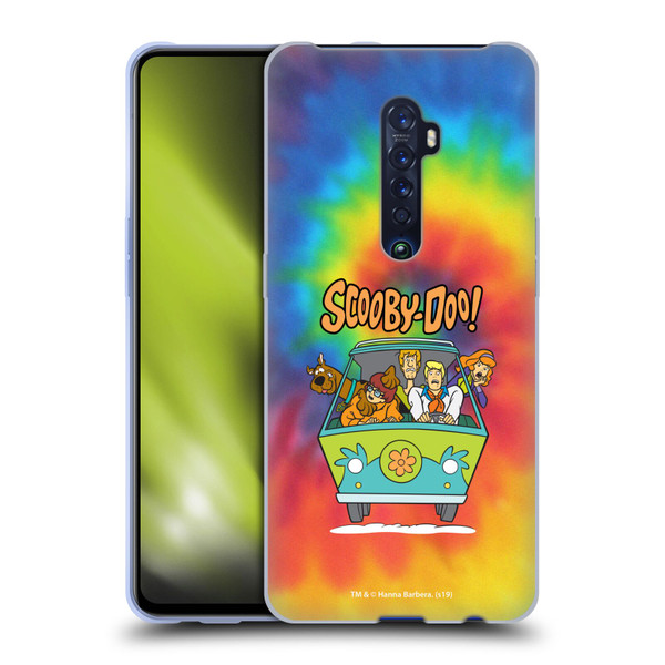 Scooby-Doo Mystery Inc. Tie Dye Soft Gel Case for OPPO Reno 2