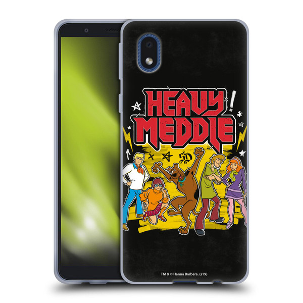 Scooby-Doo Mystery Inc. Heavy Meddle Soft Gel Case for Samsung Galaxy A01 Core (2020)