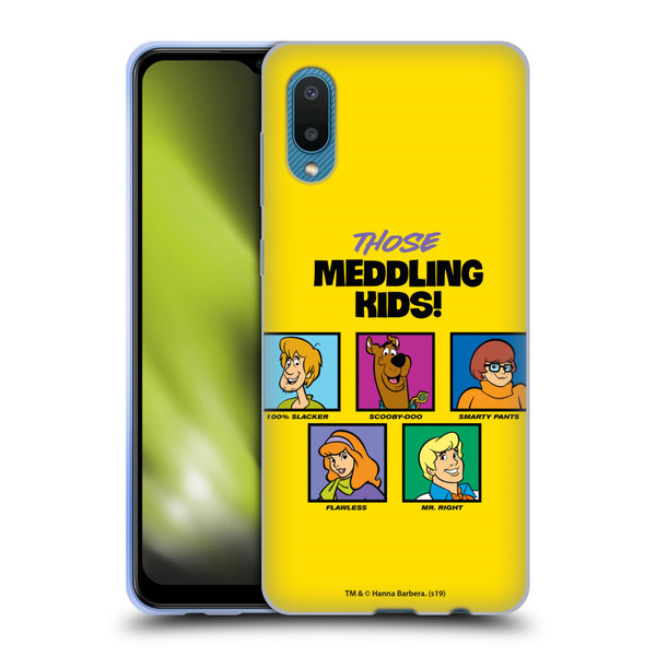 Scooby-Doo Mystery Inc. Meddling Kids Soft Gel Case for Samsung Galaxy A02/M02 (2021)