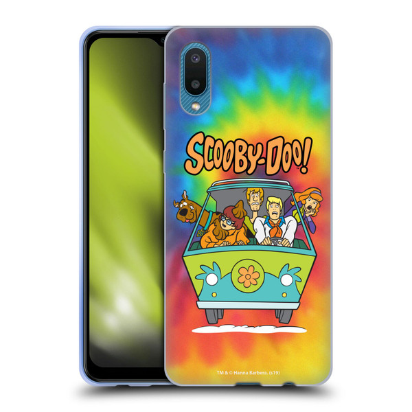 Scooby-Doo Mystery Inc. Tie Dye Soft Gel Case for Samsung Galaxy A02/M02 (2021)