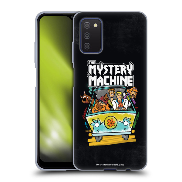 Scooby-Doo Mystery Inc. Grunge Mystery Machine Soft Gel Case for Samsung Galaxy A03s (2021)