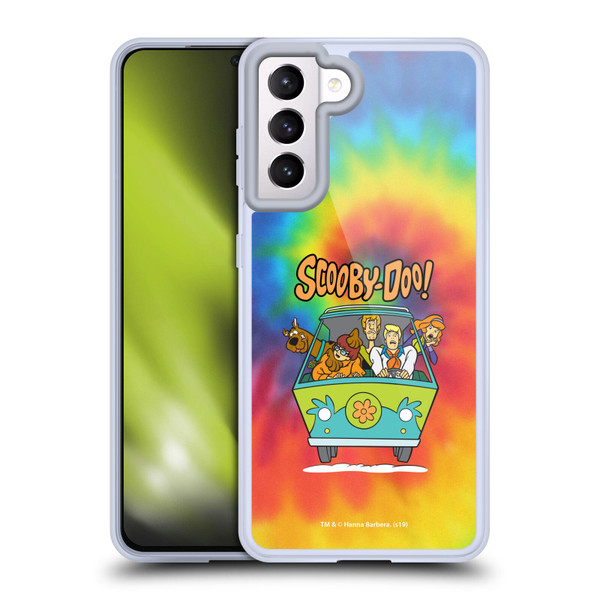 Scooby-Doo Mystery Inc. Tie Dye Soft Gel Case for Samsung Galaxy S21 5G