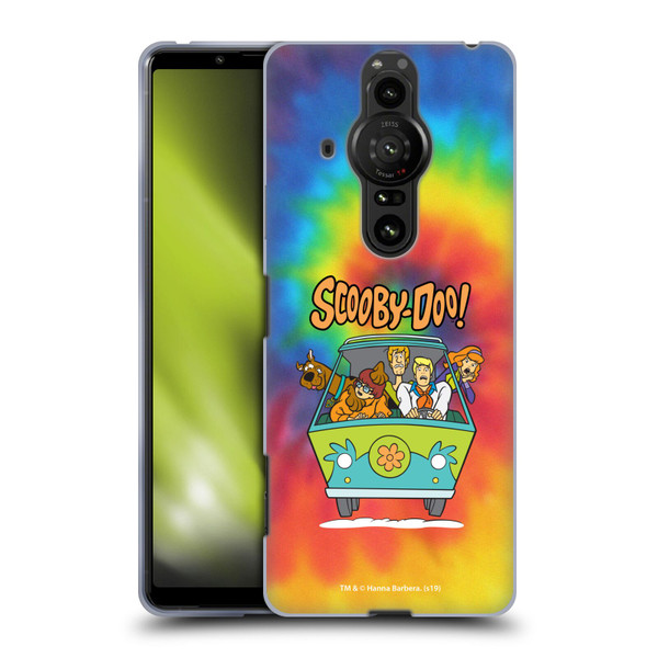 Scooby-Doo Mystery Inc. Tie Dye Soft Gel Case for Sony Xperia Pro-I