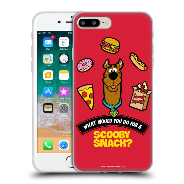 Scooby-Doo Scooby Snack Soft Gel Case for Apple iPhone 7 Plus / iPhone 8 Plus & MagSafe